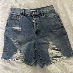 Pac Sun Jean Shorts